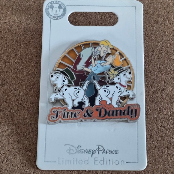 Disney Other - Disney 101 Dalmatians Fine & Dandy 2021 Pin LE 4500 Roger Anita Dapper Day